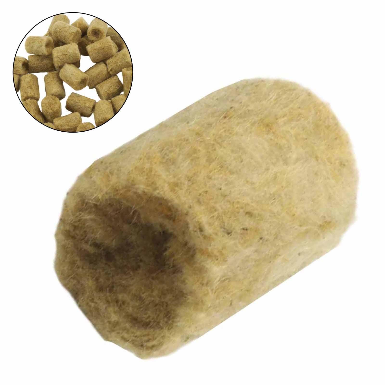 Rock Wool Substrates for Hydroponics Efficient Moisture Retention Size 27x20 mm