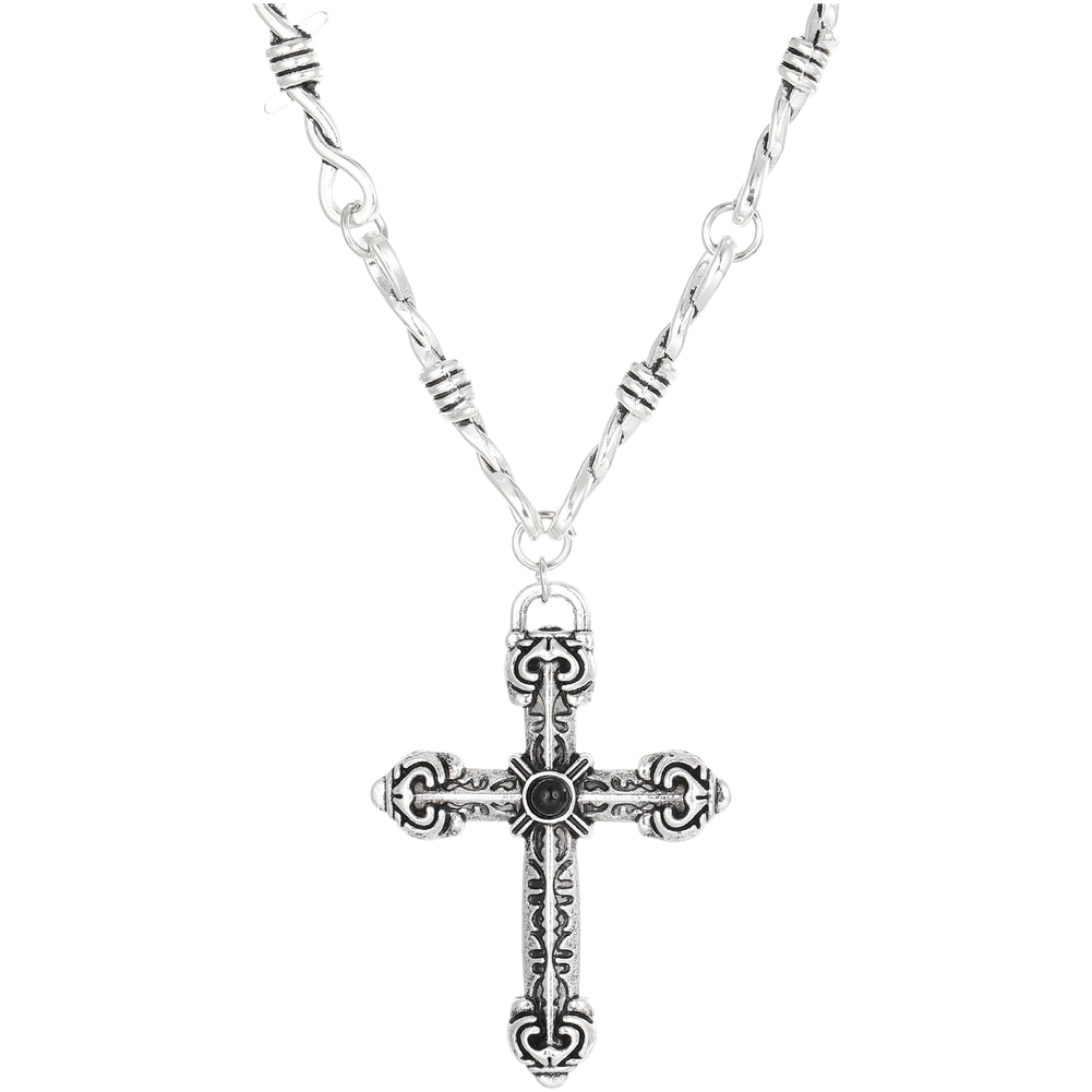 Thorn Heart Pendant Necklace Punk Style Unisex Couple Jewelry Alloy Adjustable - Picture 21 of 21