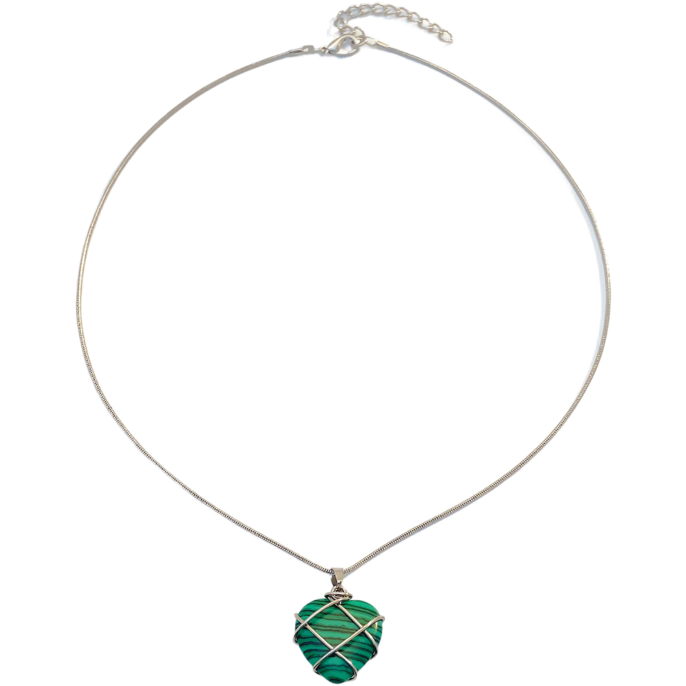 For Women Necklace with For CRYSTAL Accent Heart Shaped Opal Clavicle Style - Picture 19 of 22