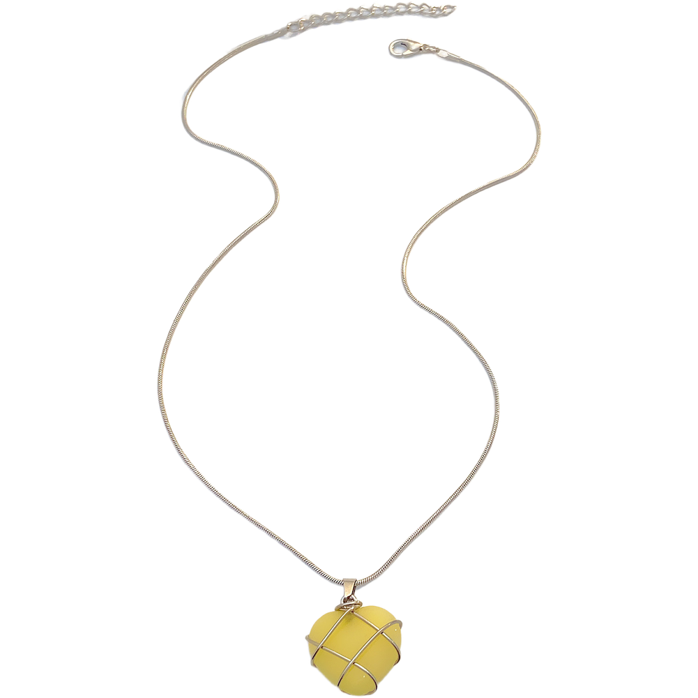 For Women Necklace with For CRYSTAL Accent Heart Shaped Opal Clavicle Style - Picture 21 of 22