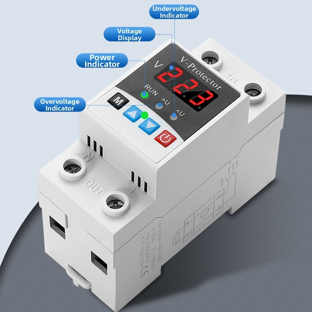 Accurate Digital Overvoltage Undervoltage Protector for Electrical Devices