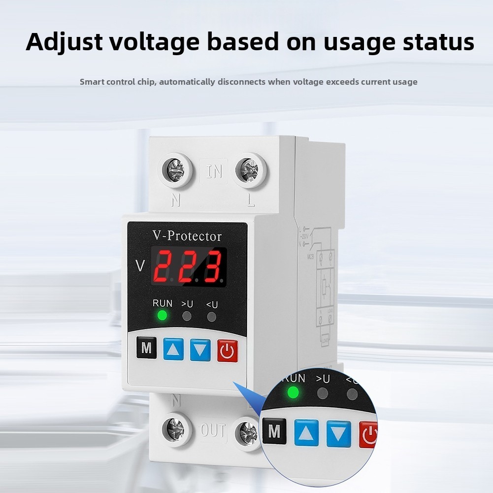Accurate Digital Overvoltage Undervoltage Protector for Electrical Devices