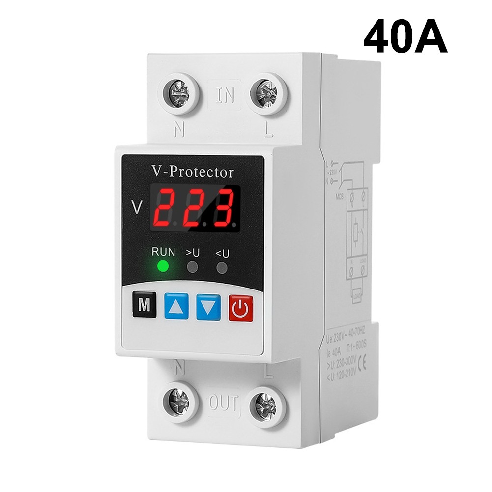 Accurate Digital Overvoltage Undervoltage Protector for Electrical Devices