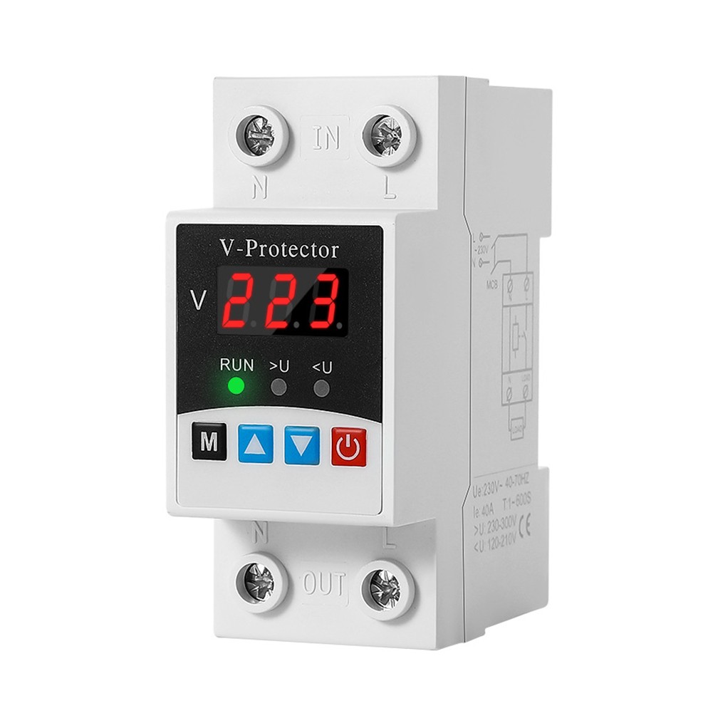 Accurate Digital Overvoltage Undervoltage Protector for Electrical Devices