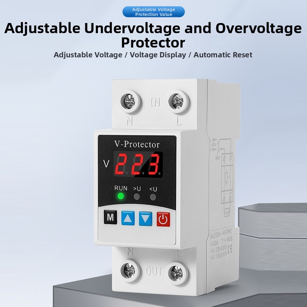 Accurate Digital Overvoltage Undervoltage Protector for Electrical Devices