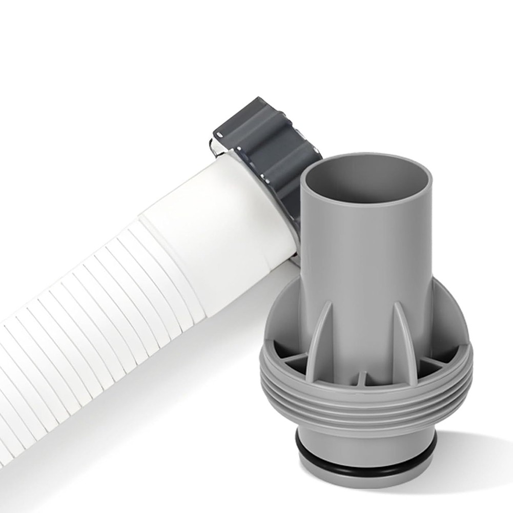 Pool Filter Maintenance 1.5in Hose Adapter Improves Filtration Efficiency