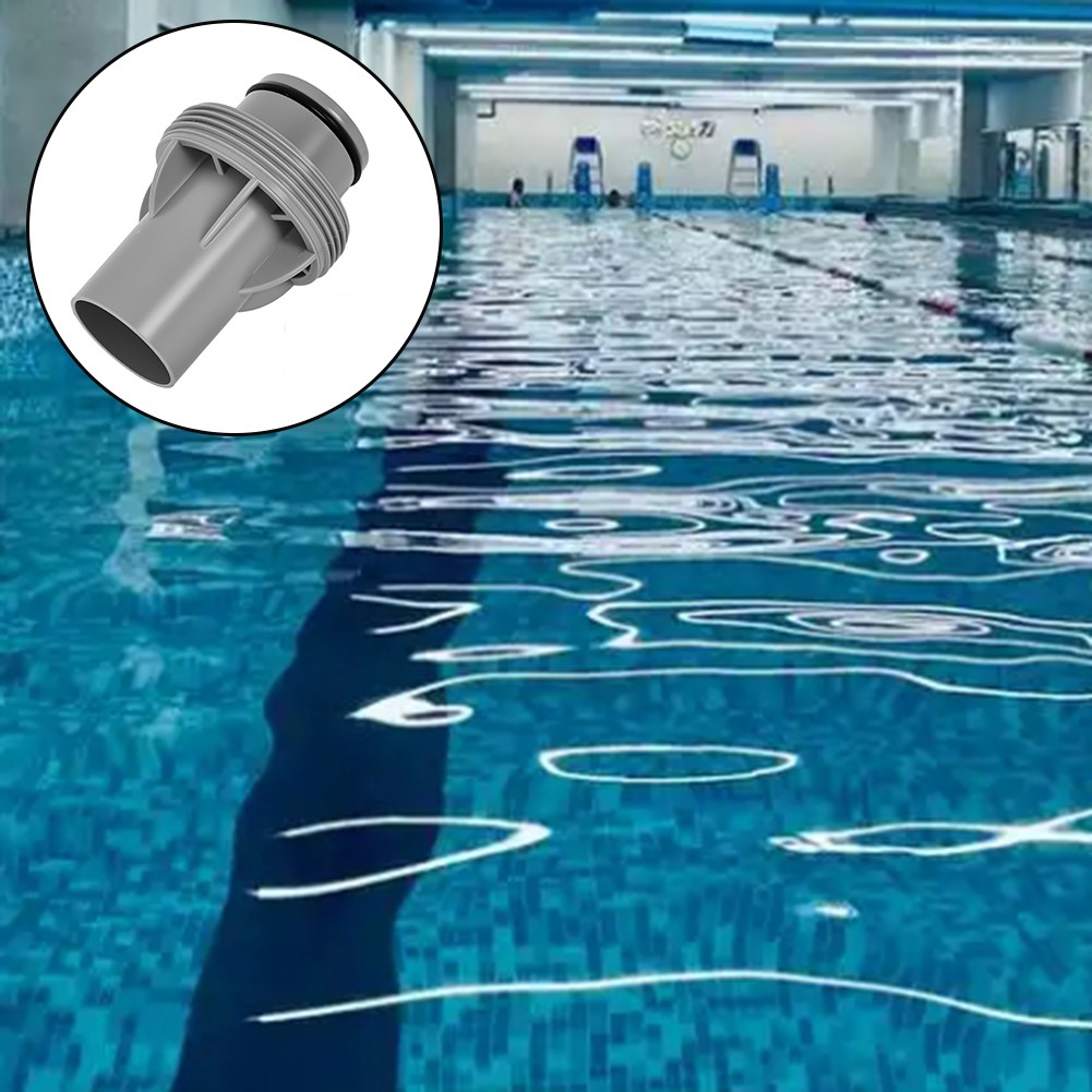 Pool Filter Maintenance 1.5in Hose Adapter Improves Filtration Efficiency
