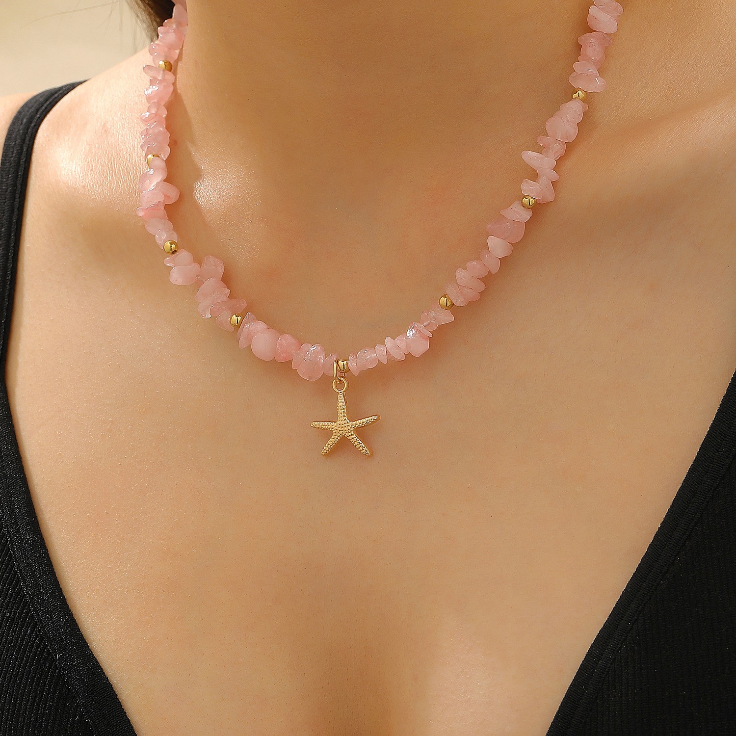 Lightweight Zinc Alloy Heart Necklace with Sparkling For CRYSTAL for Style - Picture 22 of 22