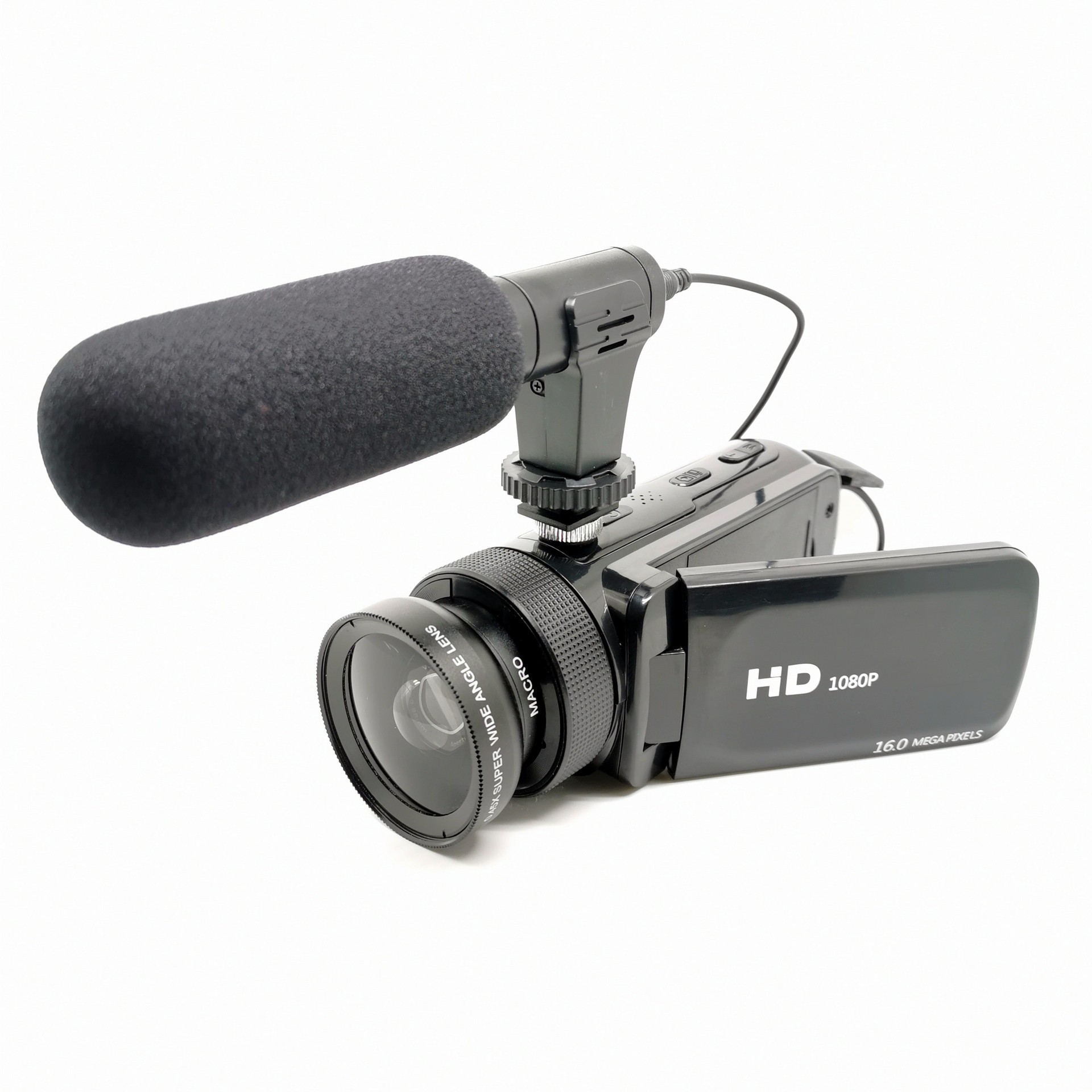 16MP Digital Camera with External Mic and 16x Zoom for High Definition Videos - Picture 4 of 6