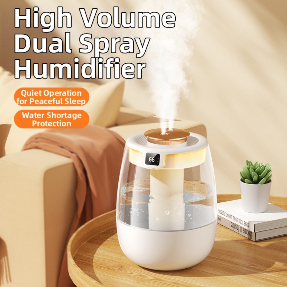 Desktop Humidifier with Large Capacity USB Input and 360 Degree Mist ...