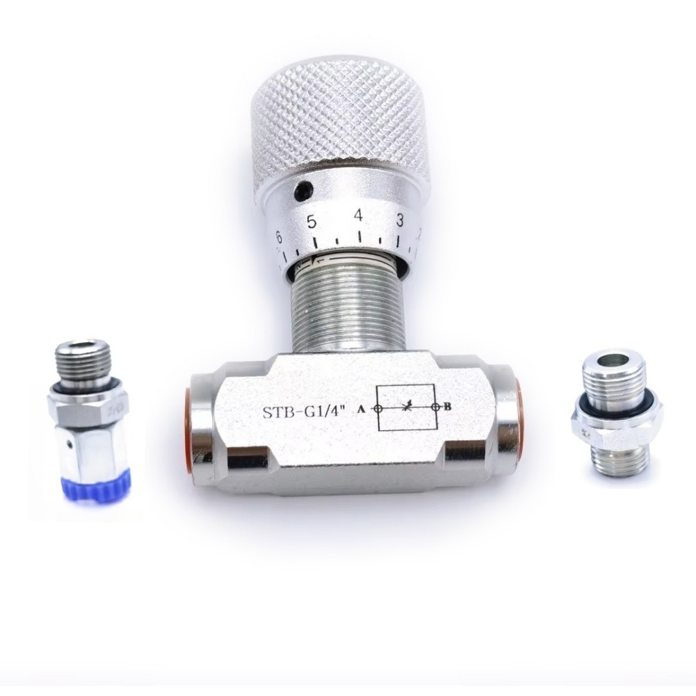 Hydraulisches Zweiwege-Steuerventil mit 08L Anschluss für Pneumatikanlagen - Bild 25 von 39