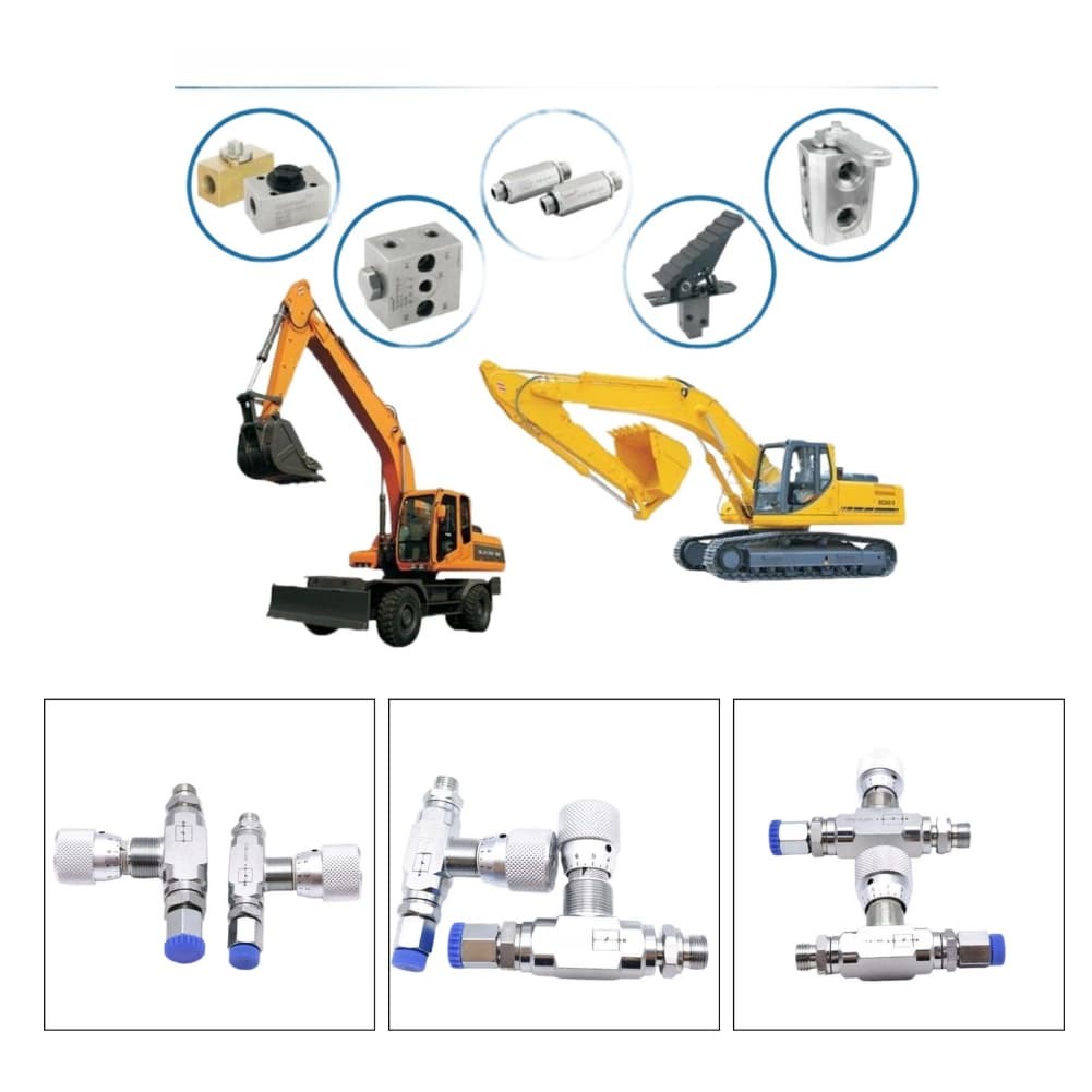 Hydraulisches Zweiwege-Steuerventil mit 08L Anschluss für Pneumatikanlagen - Bild 22 von 39