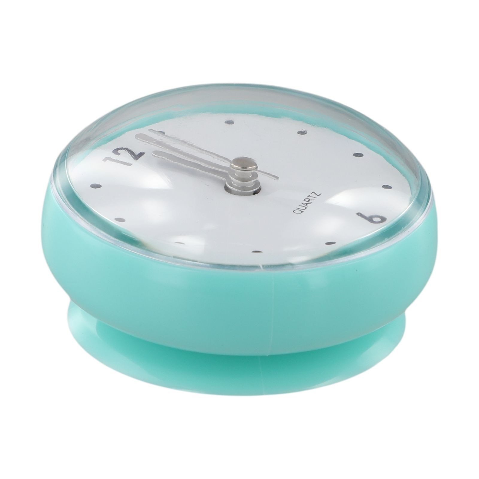 Silent Quartz Clock with Sucker for Easy Installation in Bathroom For Kitchen