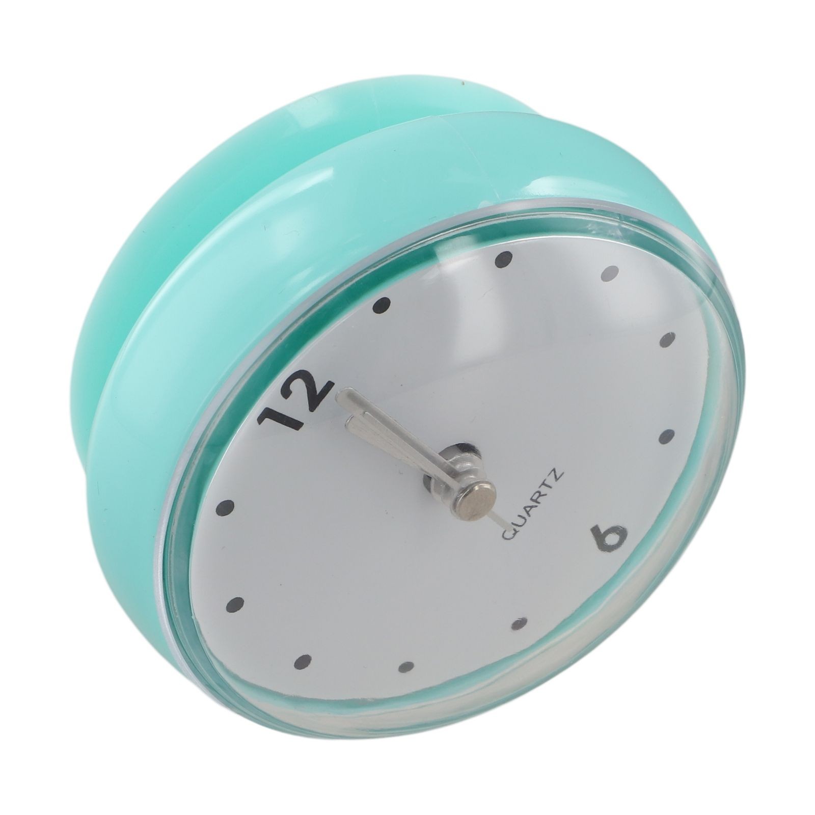 Silent Quartz Clock with Sucker for Easy Installation in Bathroom For Kitchen