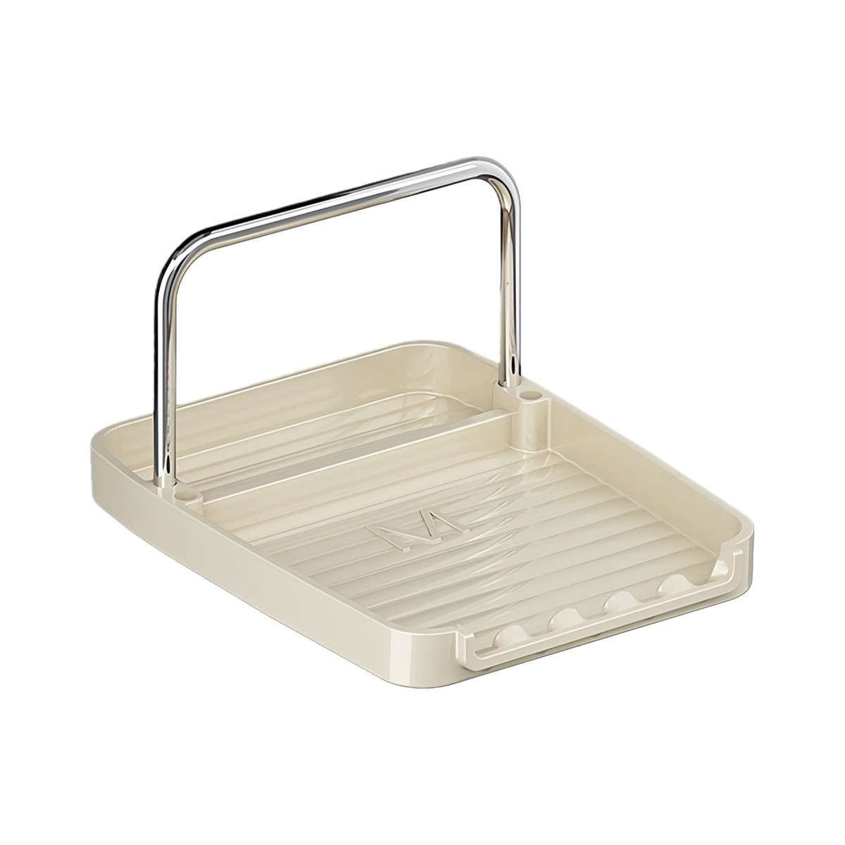 Sturdy Pot Lid Organizer for Kitchen with Spoon Rest and Utensil Storage