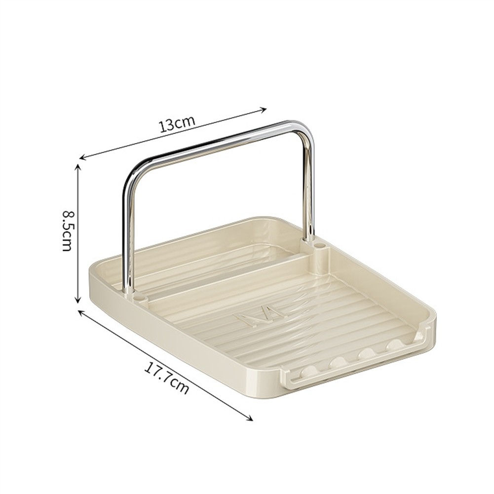 Sturdy Pot Lid Organizer for Kitchen with Spoon Rest and Utensil Storage