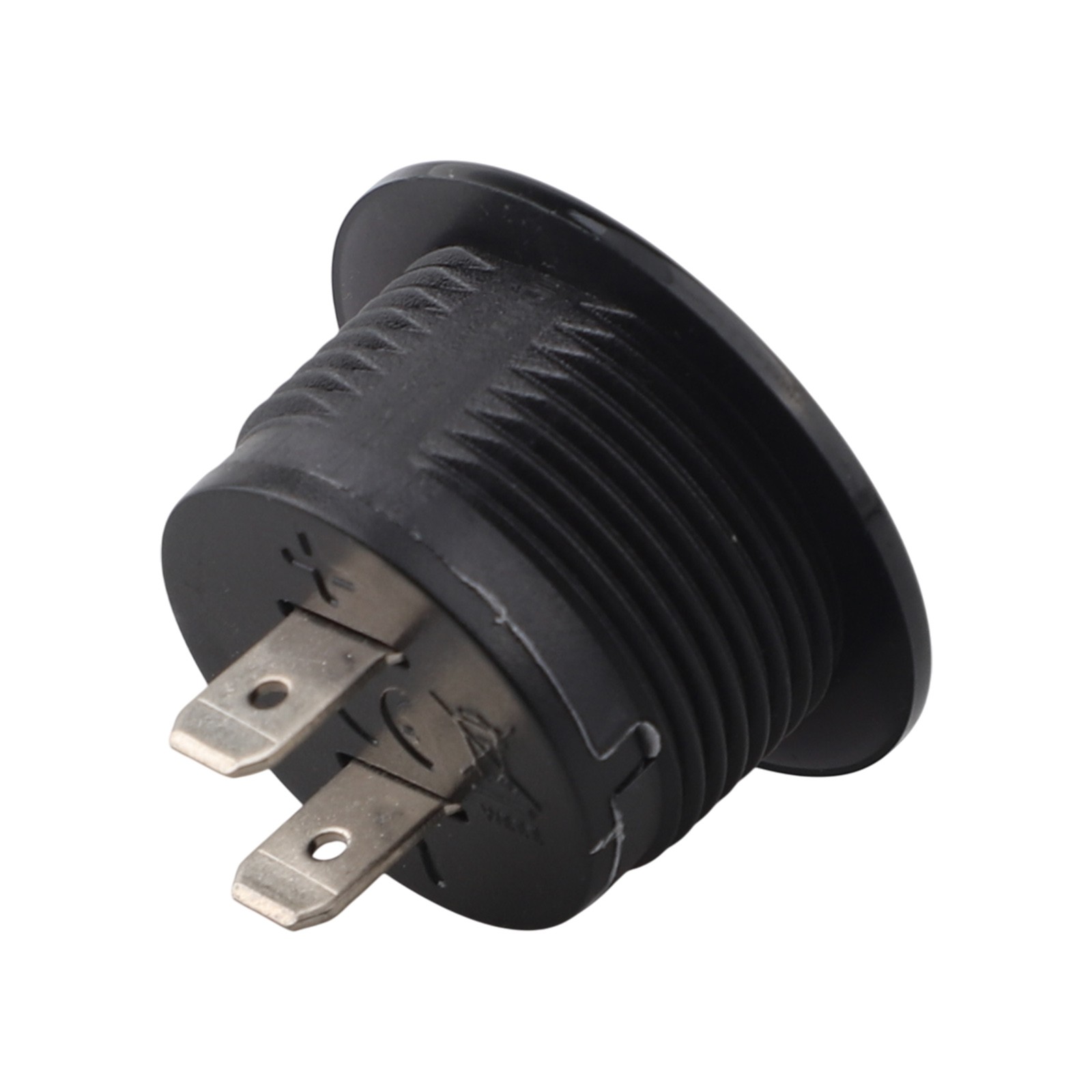 Compact Modified Motorcycle Car Battery Voltmeter Clear LED Display 12V24V