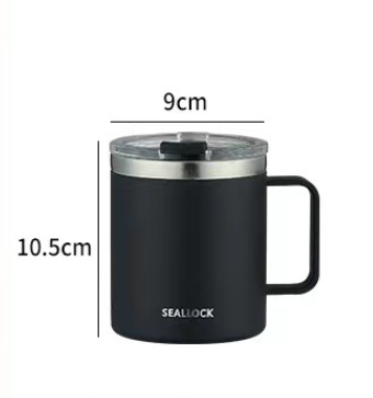 304 Stainless Steel Water Cup with Lid Insulator for Office and Travel - Picture 16 of 17