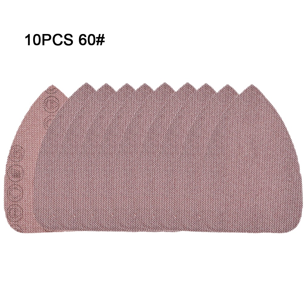 Mesh Sandpaper 10PCS Set 60 80 100 120 Grit for Wood Metal Drywall Use