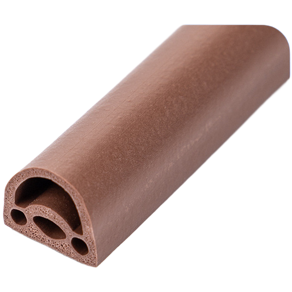 Three Hole Silicone Rubber Door Window Seal Strip Weatherproof Soundproof