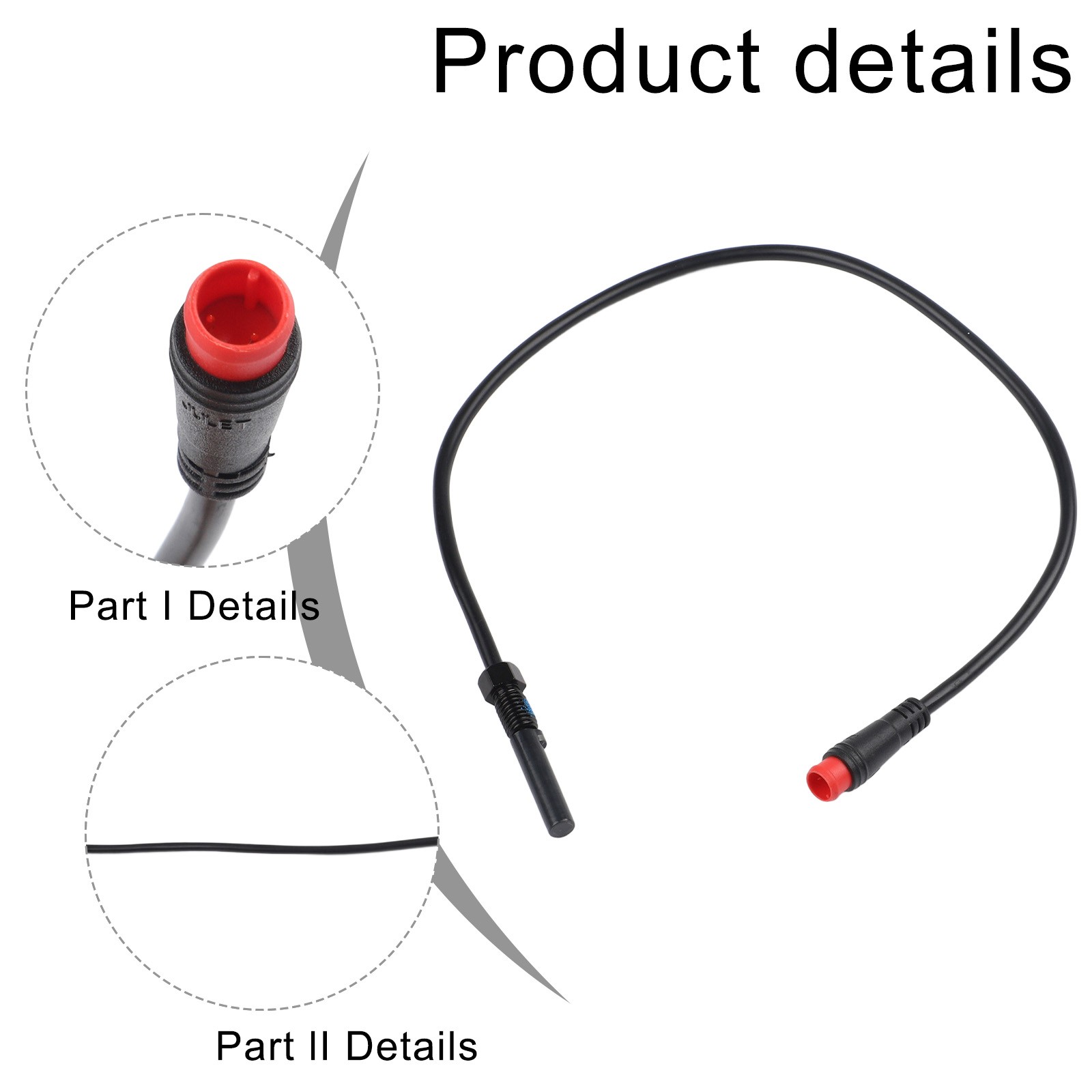 2pcs Waterproof Brake Sensor for Electric Bicycle 2PIN 2A for Dependable Use