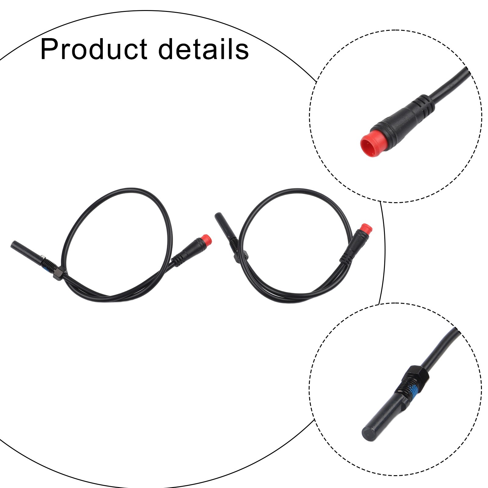 2pcs Waterproof Brake Sensor for Electric Bicycle 2PIN 2A for Dependable Use