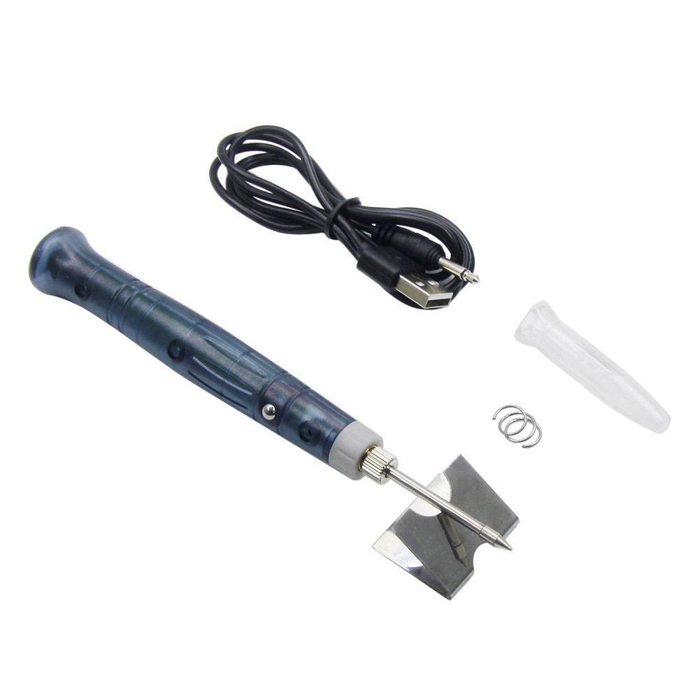 5V USB Soldering Iron for Portable Electric Heating with Indicator Light