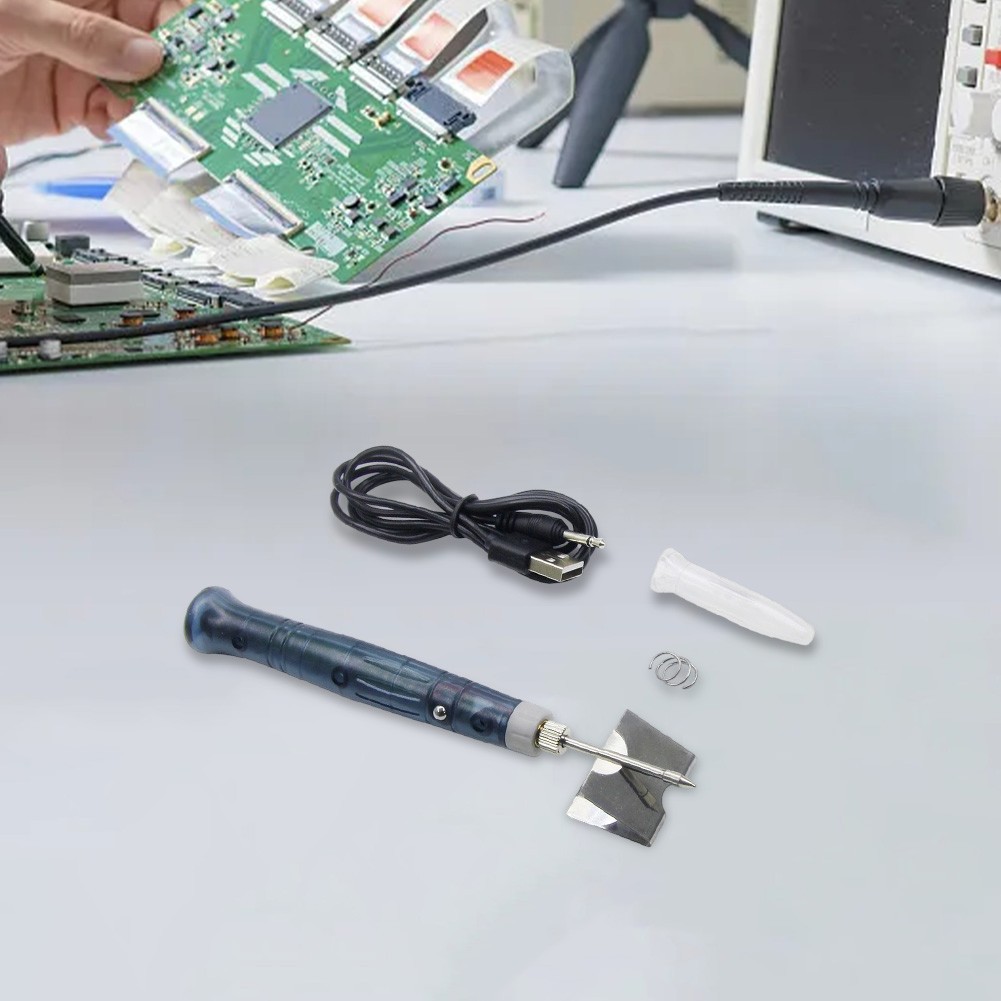 5V USB Soldering Iron for Portable Electric Heating with Indicator Light