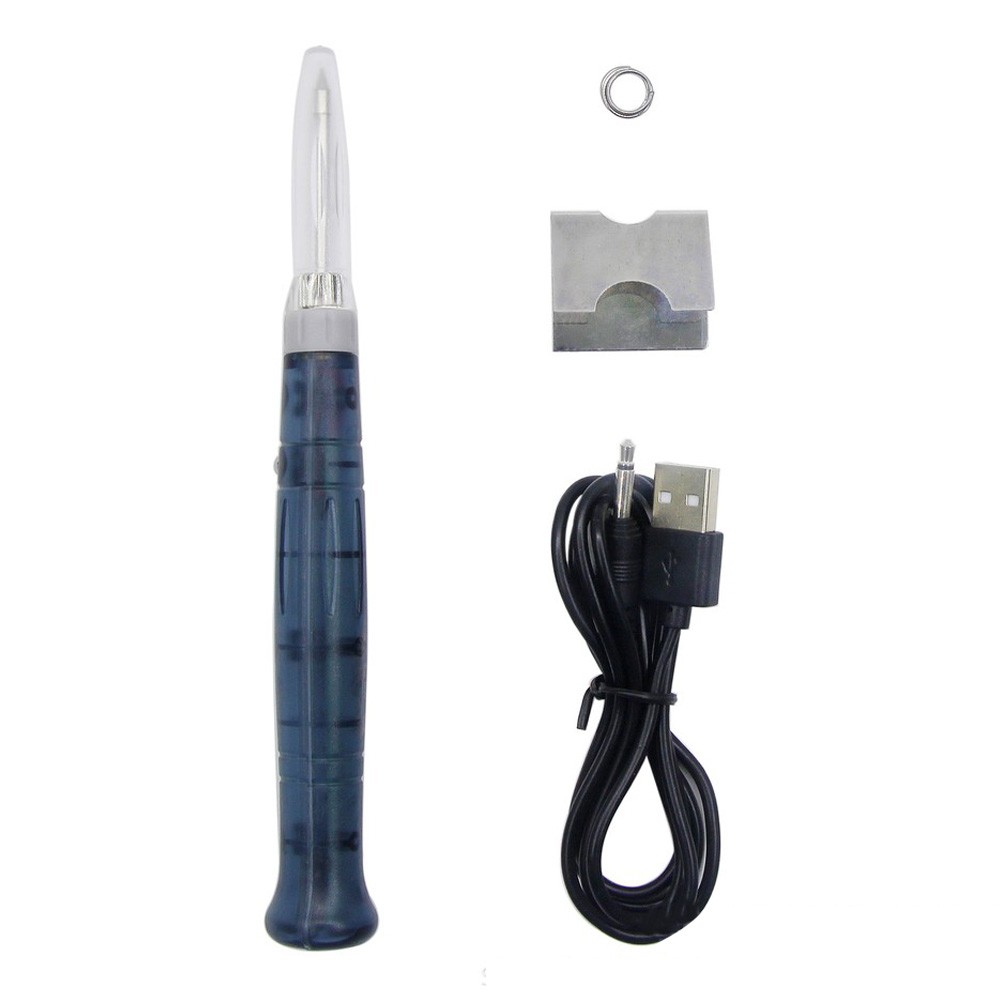 5V USB Soldering Iron for Portable Electric Heating with Indicator Light