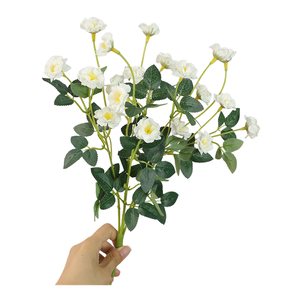 Silk Cloth Artificial Roses Bouquet for Home Decor and Photo Backdrops