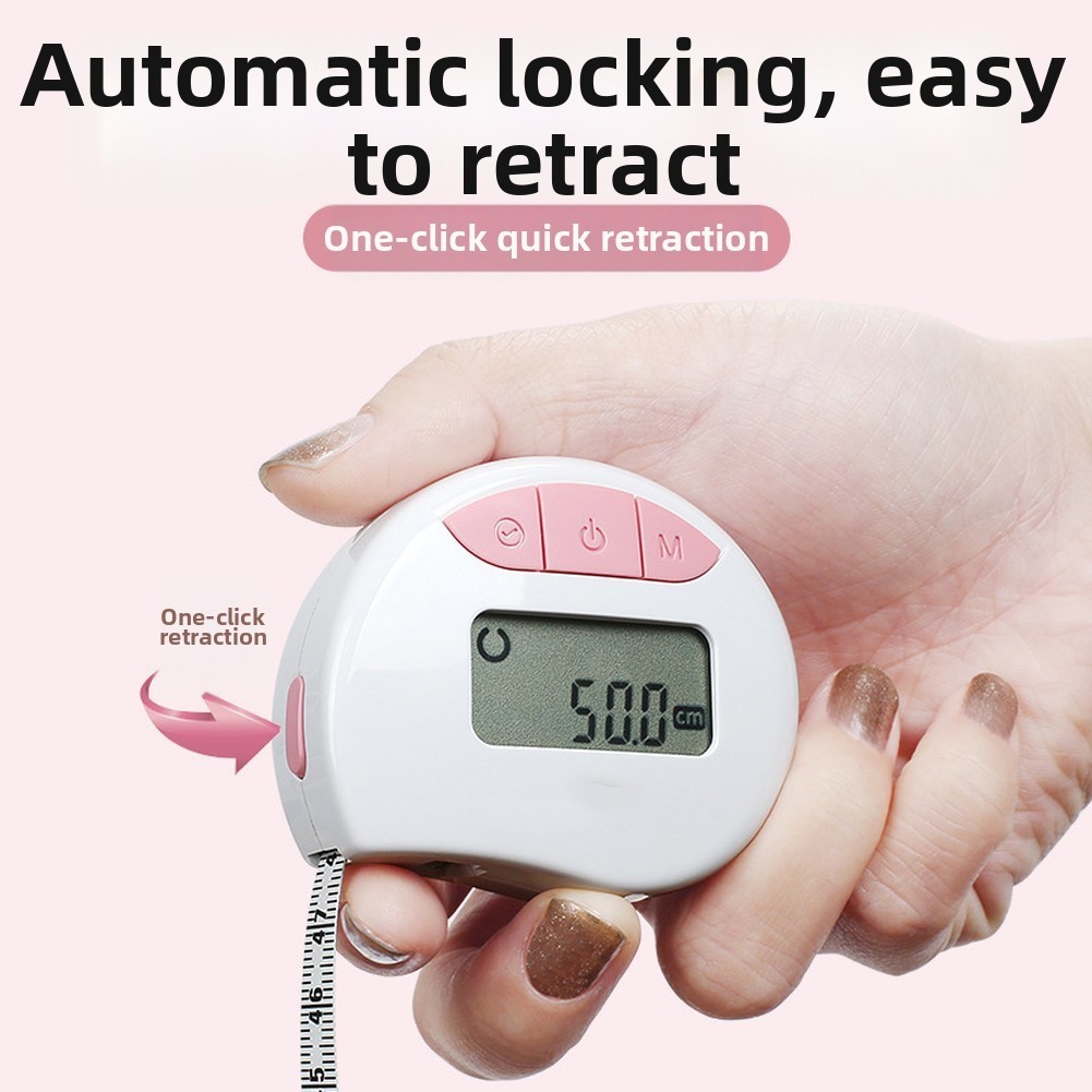 Elektronisches Maßband Lineal mit Magnetbefestigung und klarem LCD-Display - Bild 17 von 32