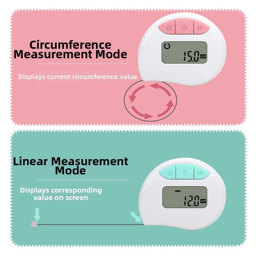 Elektronisches Maßband Lineal mit Magnetbefestigung und klarem LCD-Display - Bild 31 von 32