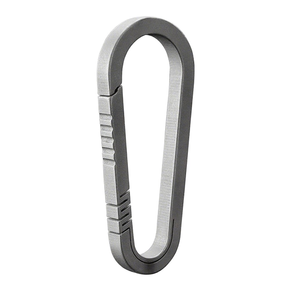 Alloy Carabiner Aviation-grade Titanium Construction Ergonomic Flexibility