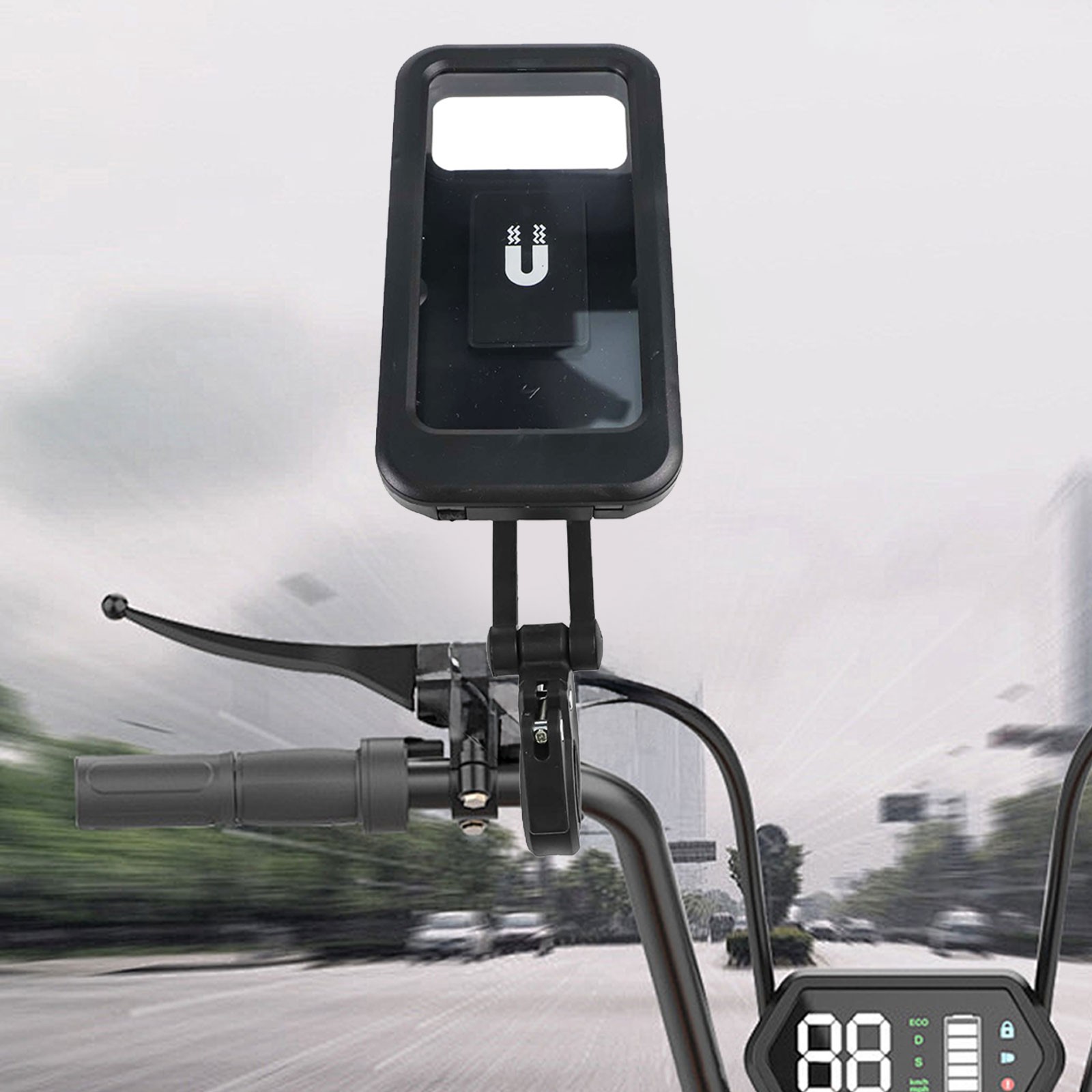 Flexible Motorcycle Phone Mount with Waterproof Protection for All Weather - Picture 14 of 27