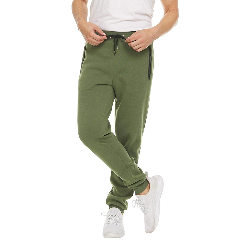 Brand New Running Casual Wear Men Jogger Pants Solid Color Casual Wear - Picture 15 of 18