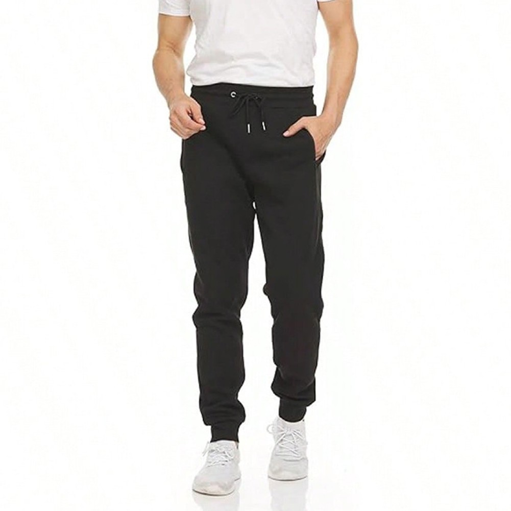 Brand New Running Casual Wear Men Jogger Pants Solid Color Casual Wear - Picture 8 of 18