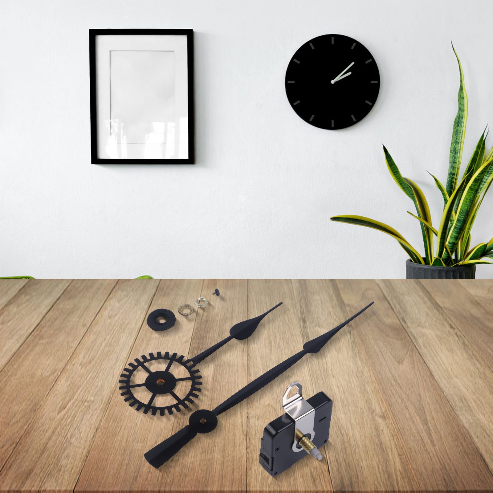 Replacement Clock Mechanism 50-60cm Clock Movement Easy To Use High Torque