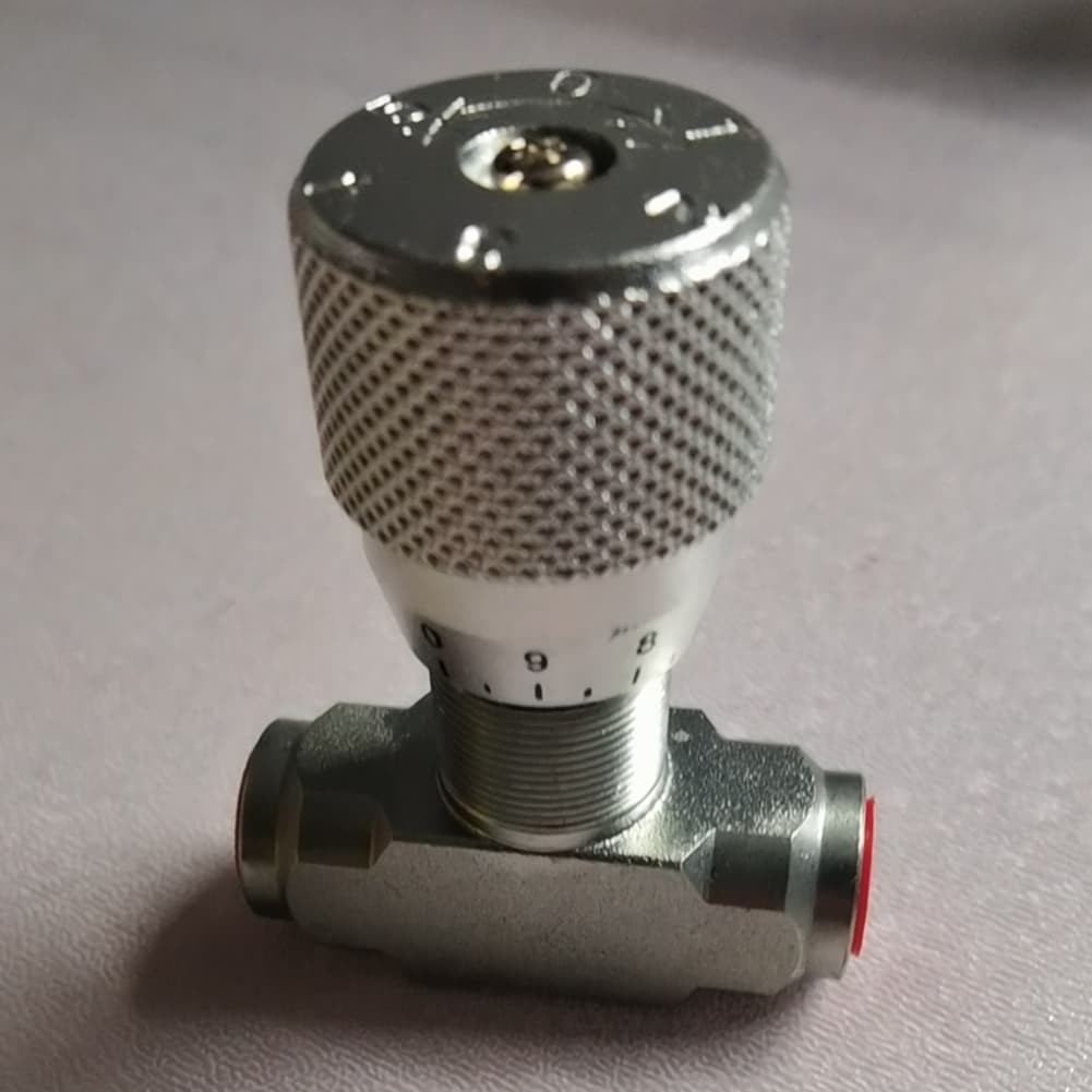 Zweiwege Hydraulik Durchflussregelventil für Pneumatik Hydrauliköl Gas Flüssigkeiten - Bild 11 von 19