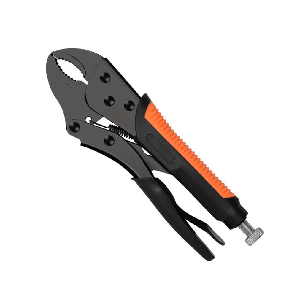 MultiFunction Locking Pliers Heavy Duty Round Straight Pipe Wrench Tool
