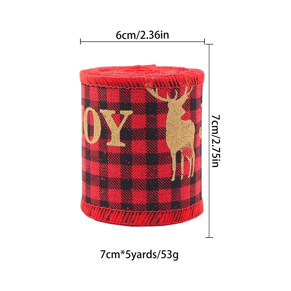 Imitation Linen Ribbon 7cm by 5 Yards Gold Silver for Decoration and Crafting - Picture 16 of 42