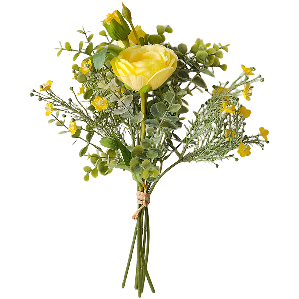 Artificial Lotus Flower Bouquet Silk Home Decor Wedding Bridal Handheld