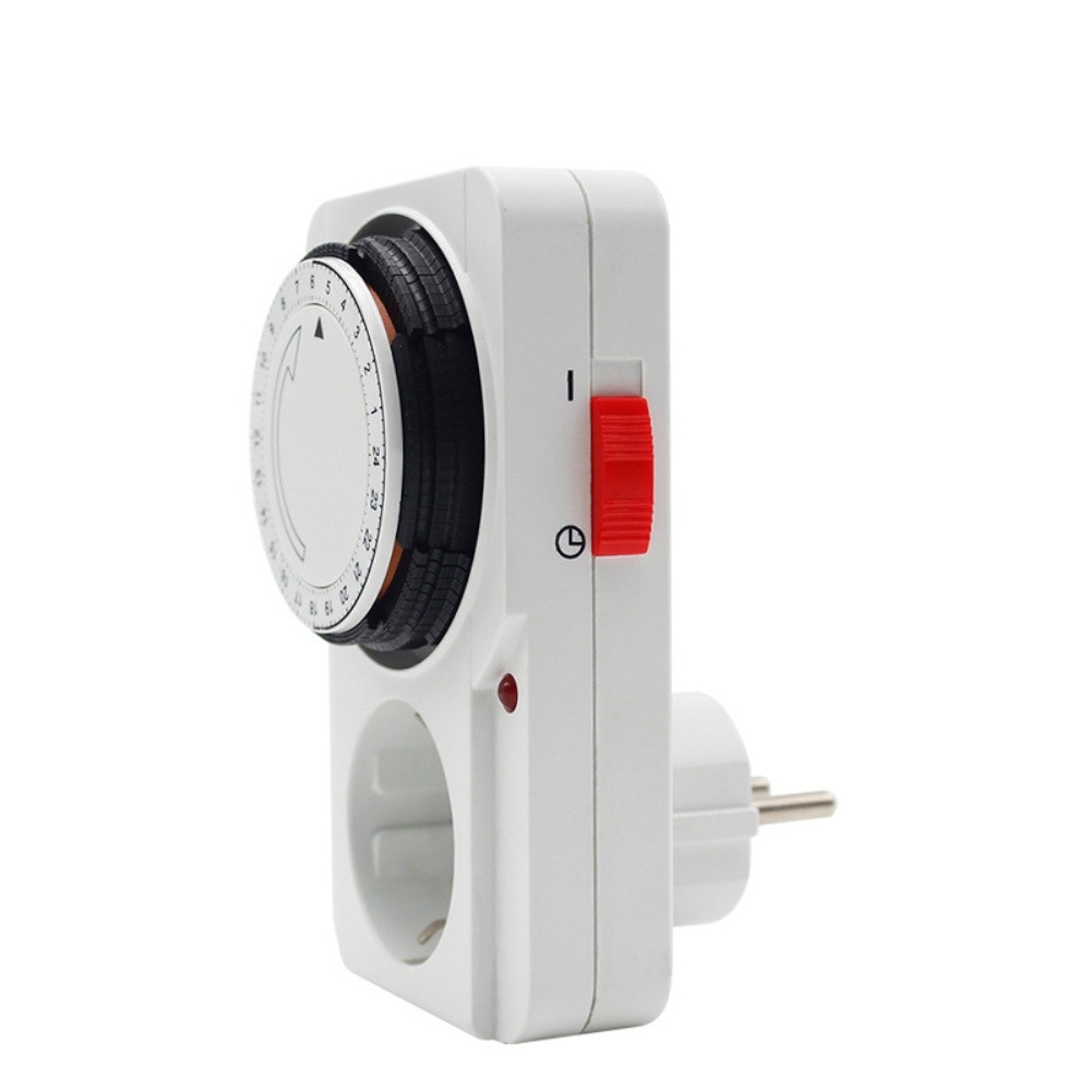 24 Hour Timer Socket Digital Timer Socket Built-in Safety Shutters ...