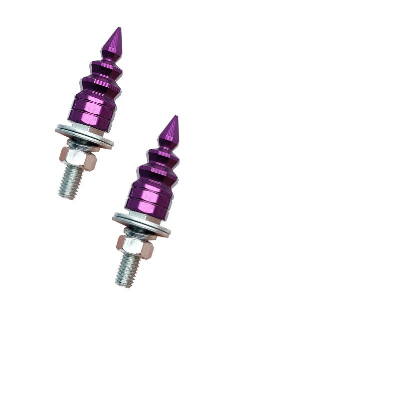 FOR FOREST Tree Style License Plate Fasteners M6 Thread for Cars Motorcycles - Bild 13 von 13