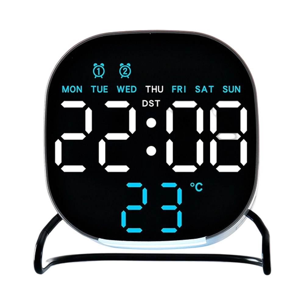 Multifunctional LED Alarm Clock Desktop with Countdown Timer and Night Light