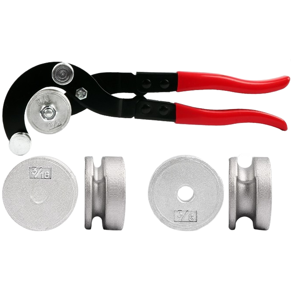Pipe Bending Kit Manual Tube Bender Chromium Vanadium Steel Precision Bending