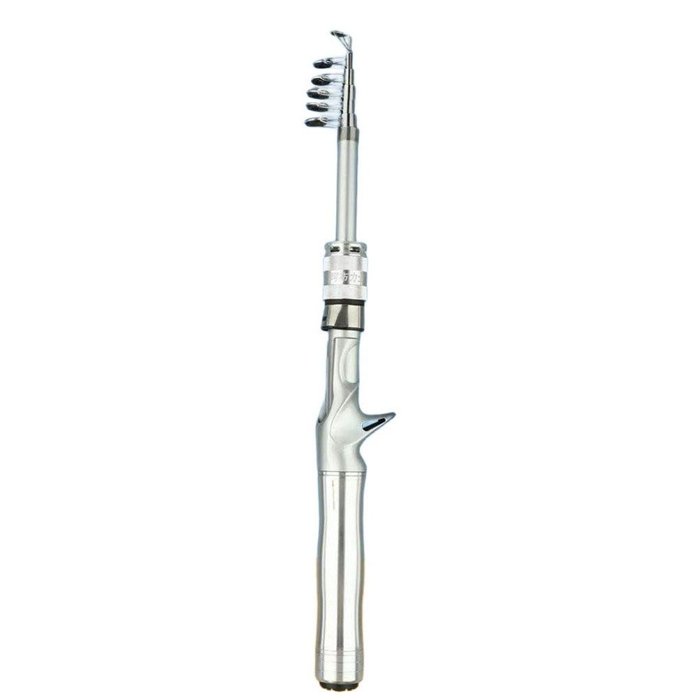 Travel Friendly 1 6 1 8m Shrink Fishing Rod Carbon Small Pole ML Tuning