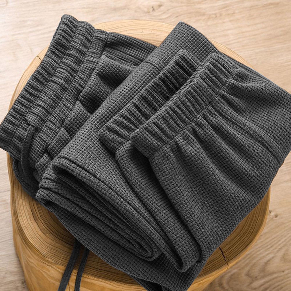 Men Plaid Trousers Tapered Fit 96%Polyester+4%Spandex Solid Color Option - Picture 39 of 47