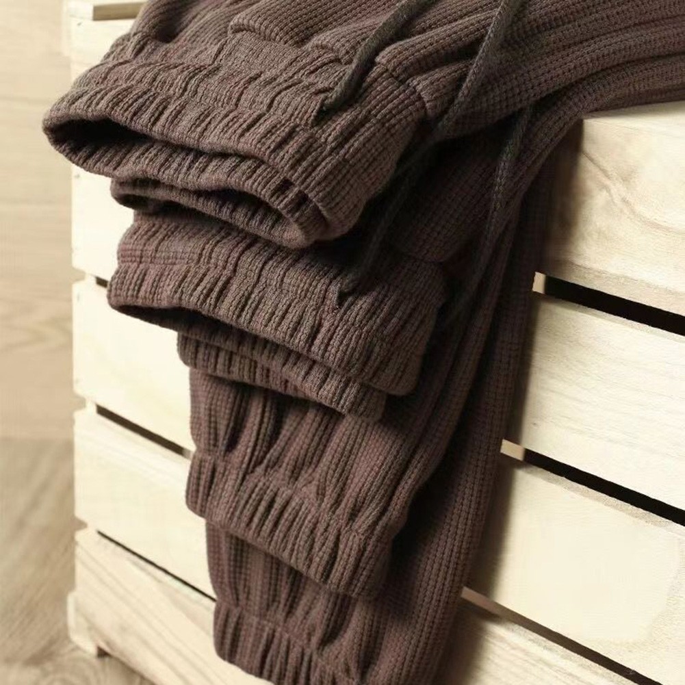 Men Plaid Trousers Tapered Fit 96%Polyester+4%Spandex Solid Color Option - Picture 33 of 47