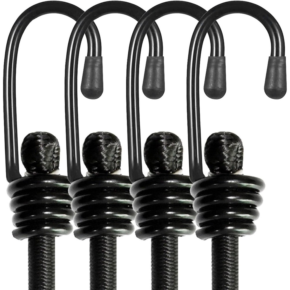 Heavy Duty Elastic Bungee Cords with Hooks for Outdoor and Camping Use - Picture 6 of 9