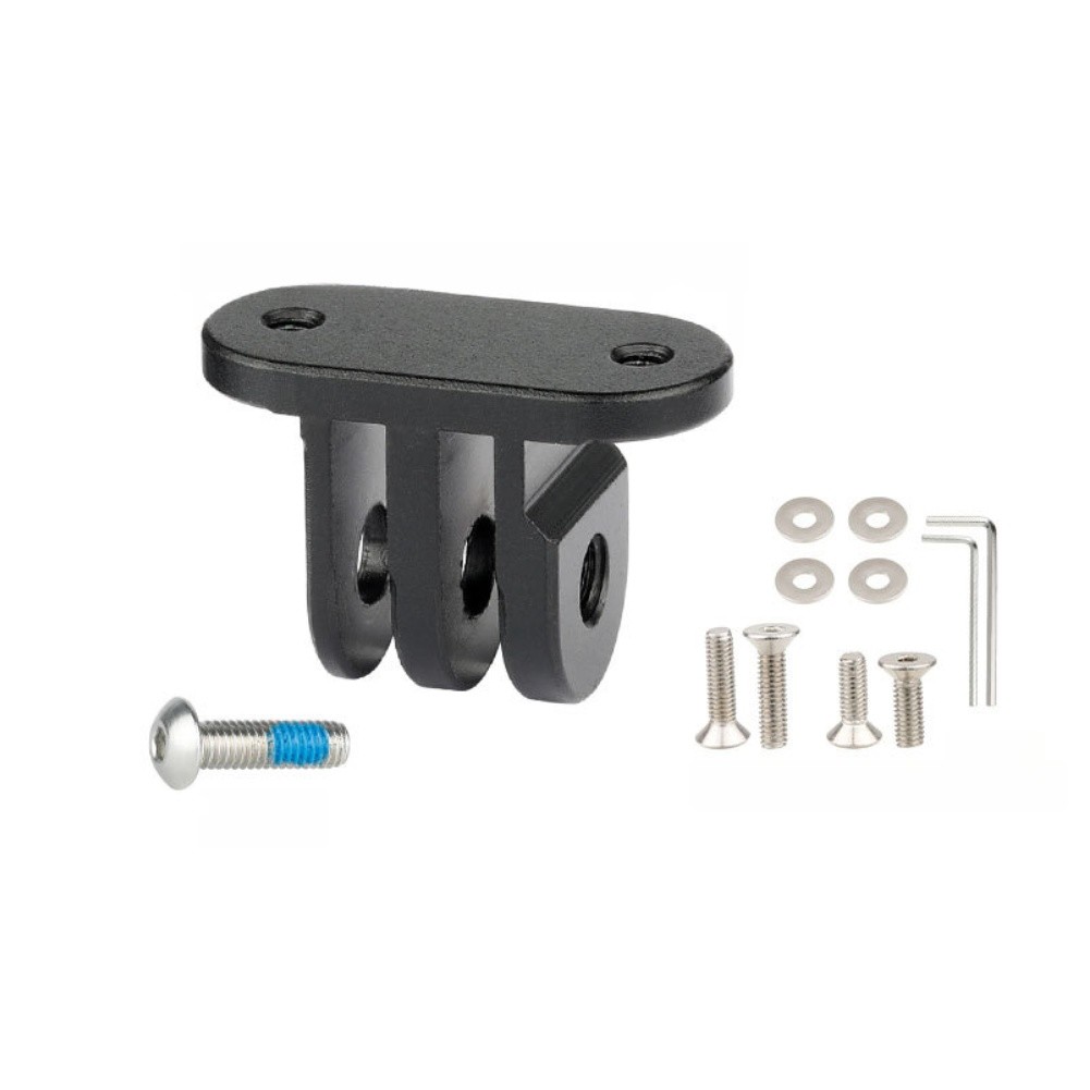 Lightweight Bike Mount Adapter Action Camera Mount Countersunk Screw Fit - Picture 6 of 8